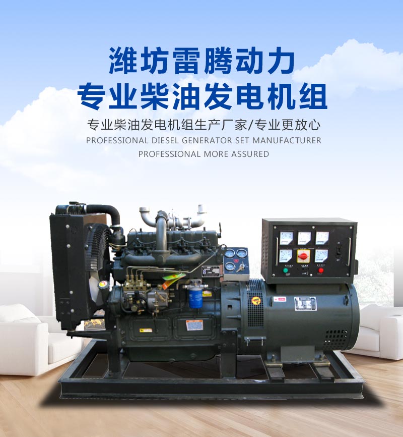 雷腾动力40kw发电机组